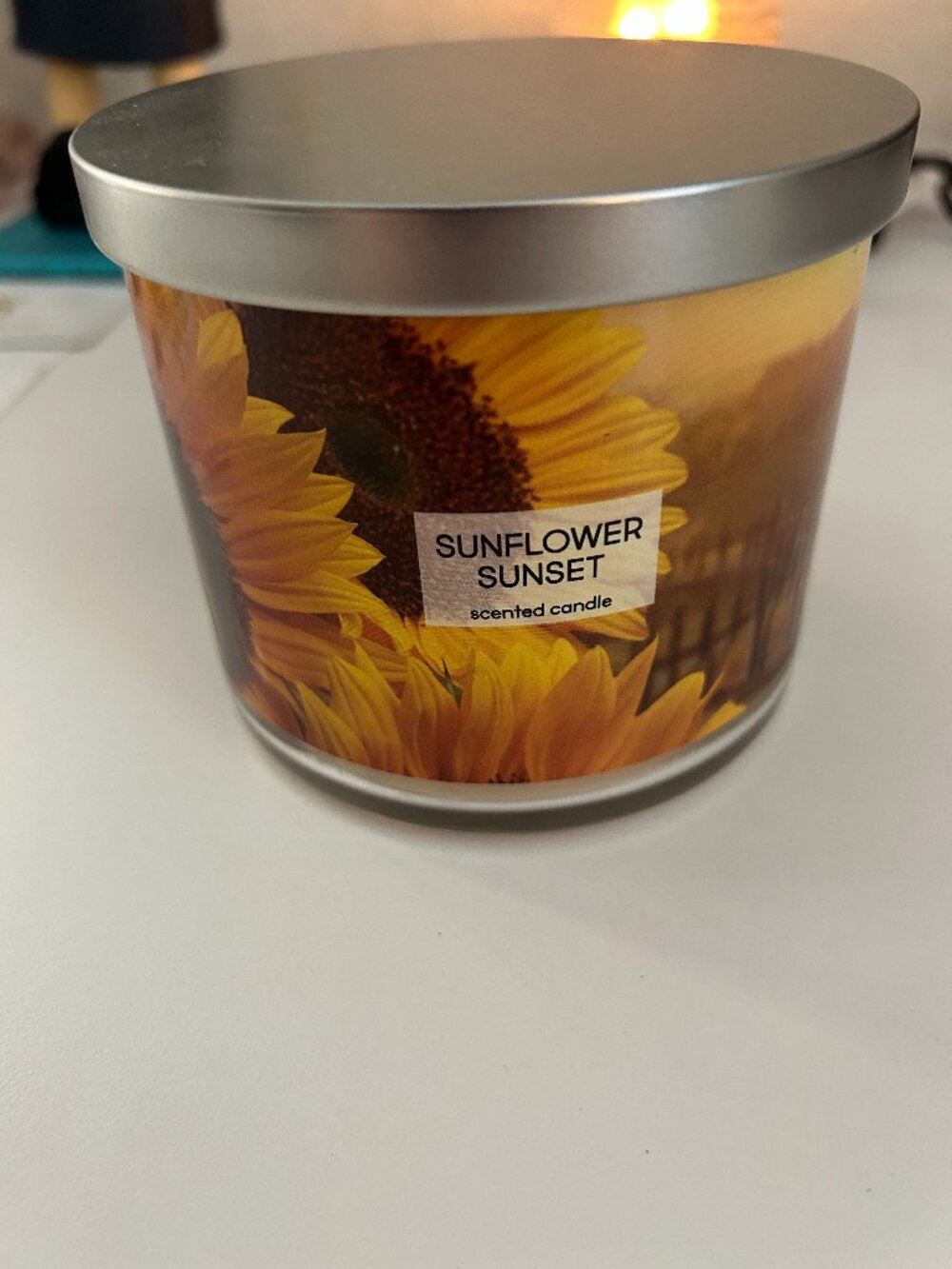 Brand New Sunflower Sunset 3-Wick Candle